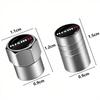 Car Wheel Tire Valve Caps Air Stem Covers Accessories For Nismo Nissans Tiida Teana Skyline Juke X-trail Almera Qashqai Goods