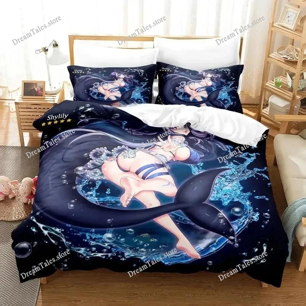 New 3D Print Anime Kawaii Girls Shylily Bedding Set Single Twin Full Queen King Size Bed Set Adult Kid Bedroom Duvet Cover Sets