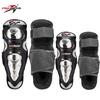 4Pcs PRO-BIKER P19 Stainless Steel Knee Elbow Guards Men Off Road Leg
