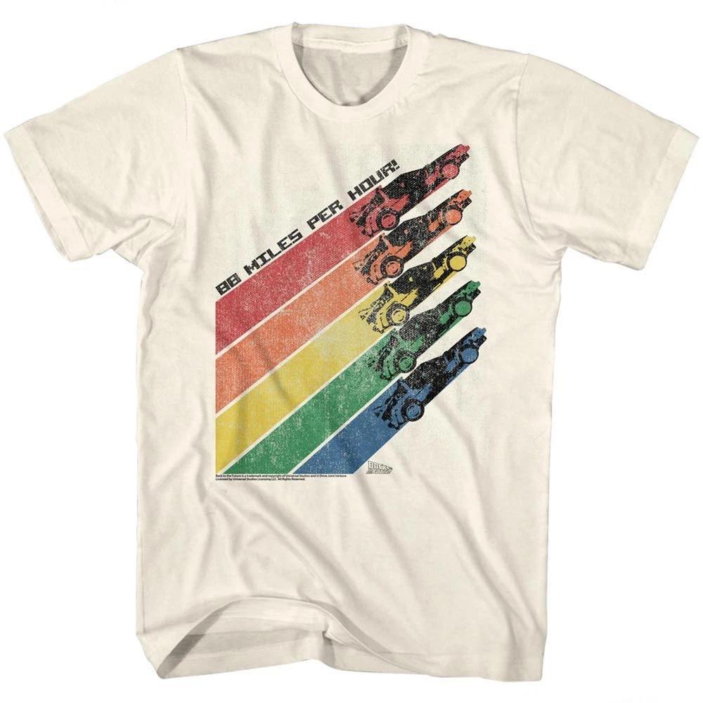 Back To The Future Rainbow TShirt S