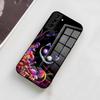 C-Cheshire Cat Cool Phone Case For Samsung A56 A36 A26 A16 A15 A25 A35 A55 A14 A34 A24 A54 Glass Case