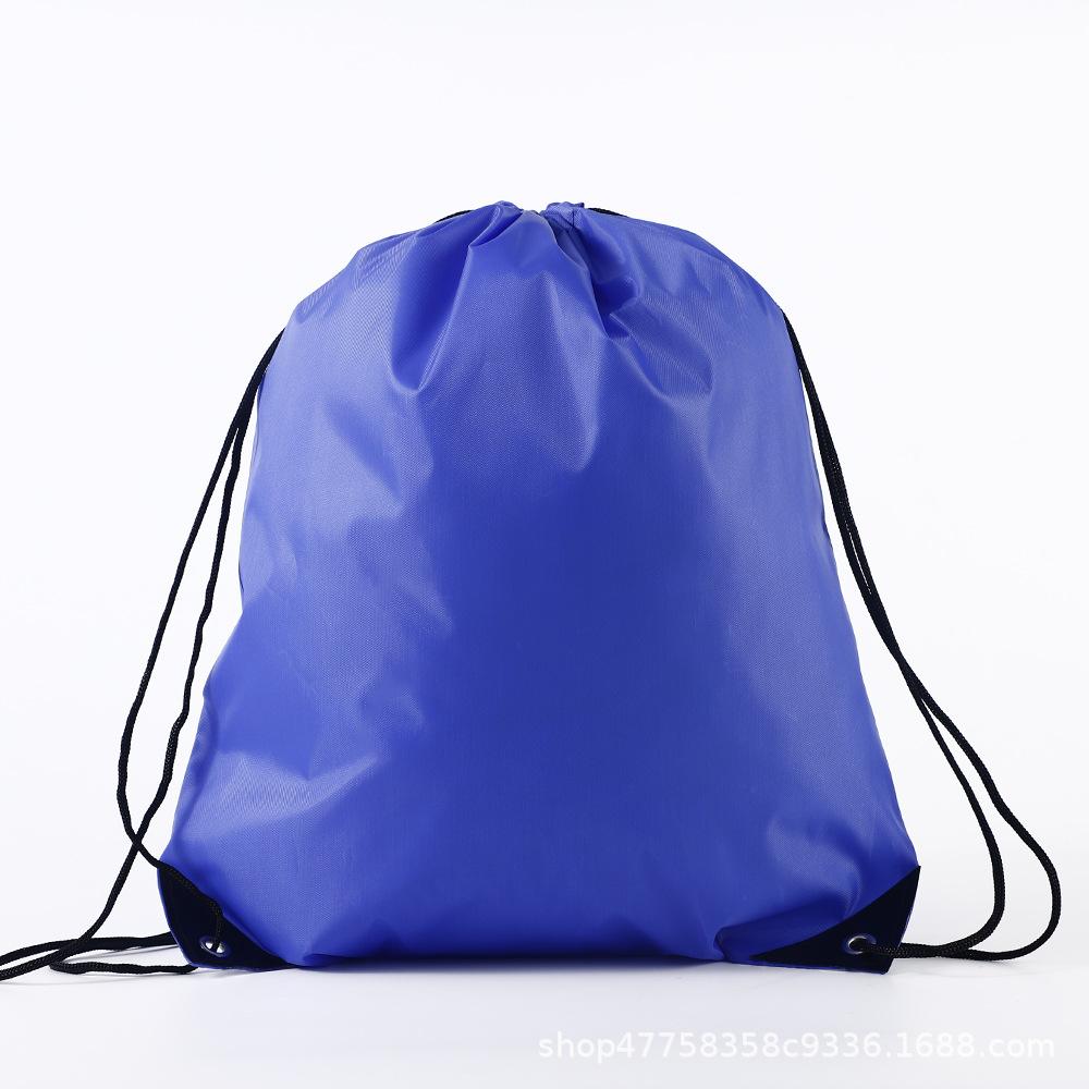 Polyester Drawstring Bag 23x30cm Lightweight Portable Storage Pouch for Jump Rope and Small Accessories Durable Material