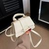 Fashion Versatile Belt Decoration Mini Bag Niche Handbag New High-end Single Shoulder Messenger Small Square Bag
