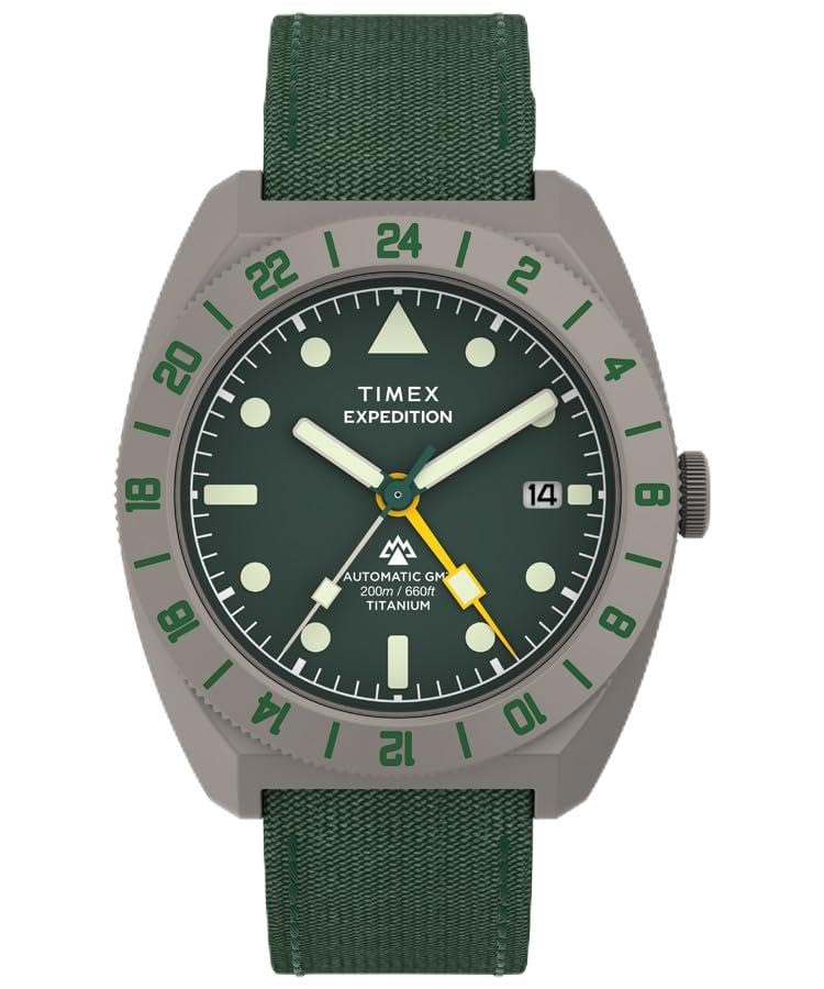 TIMEX Expedition Pioneer Titanium GMT Automatic