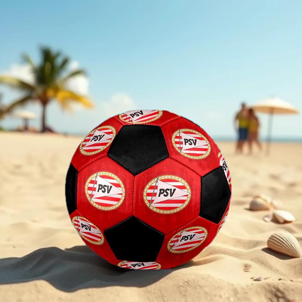 SIZE 5 PSV Eindhoven Soccer Ball Colorful All Ages Machine Stitched PVC Competition Ready Durable High-Bounce