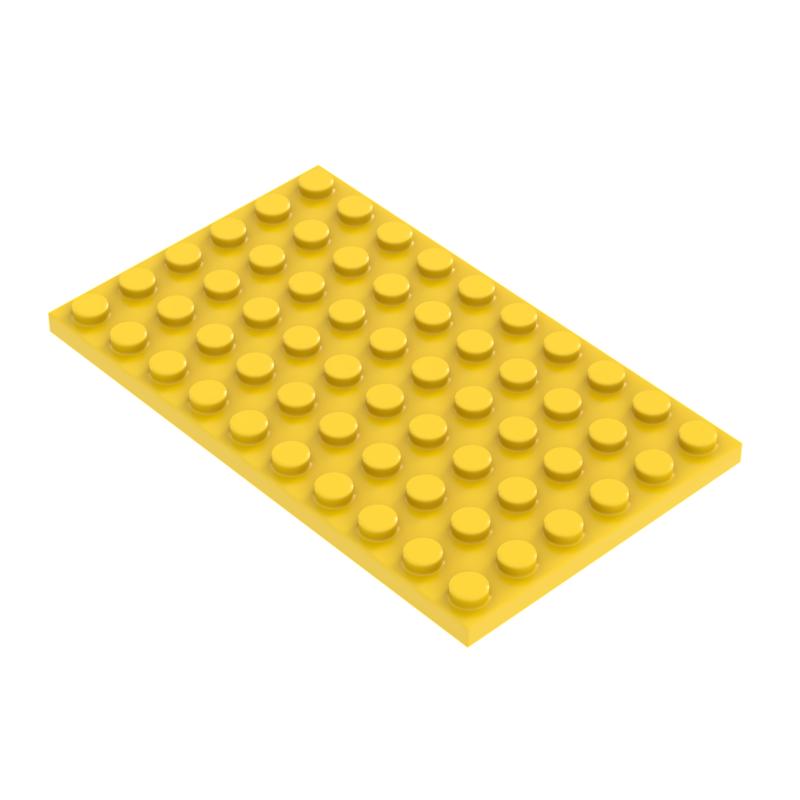Non-Toxic Moc Small Particle Building Blocks 6X10 Pieces Base Plate Diy Parts Accessories Compatible 3033
