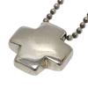 TIFFANY&Co. Roman Cross Ball Chain Accessory Necklace SV925 Silver