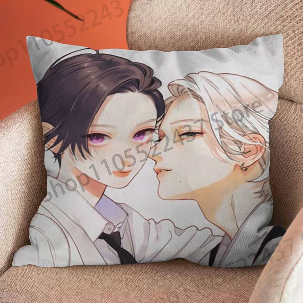 Anime In the CClear MMoonlit Dusk Print Throw Pillow Cover Square Cushion Case for Living Room Bedroom Decor