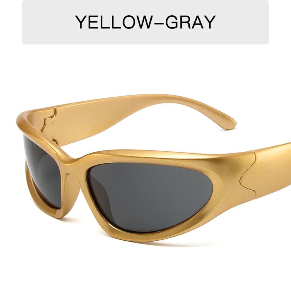 Steampunk Goggles Women Sunglasses Punk UV400 Protection Colorful Shades Eyewear for Lady Rideing Fashion Sun Glasses