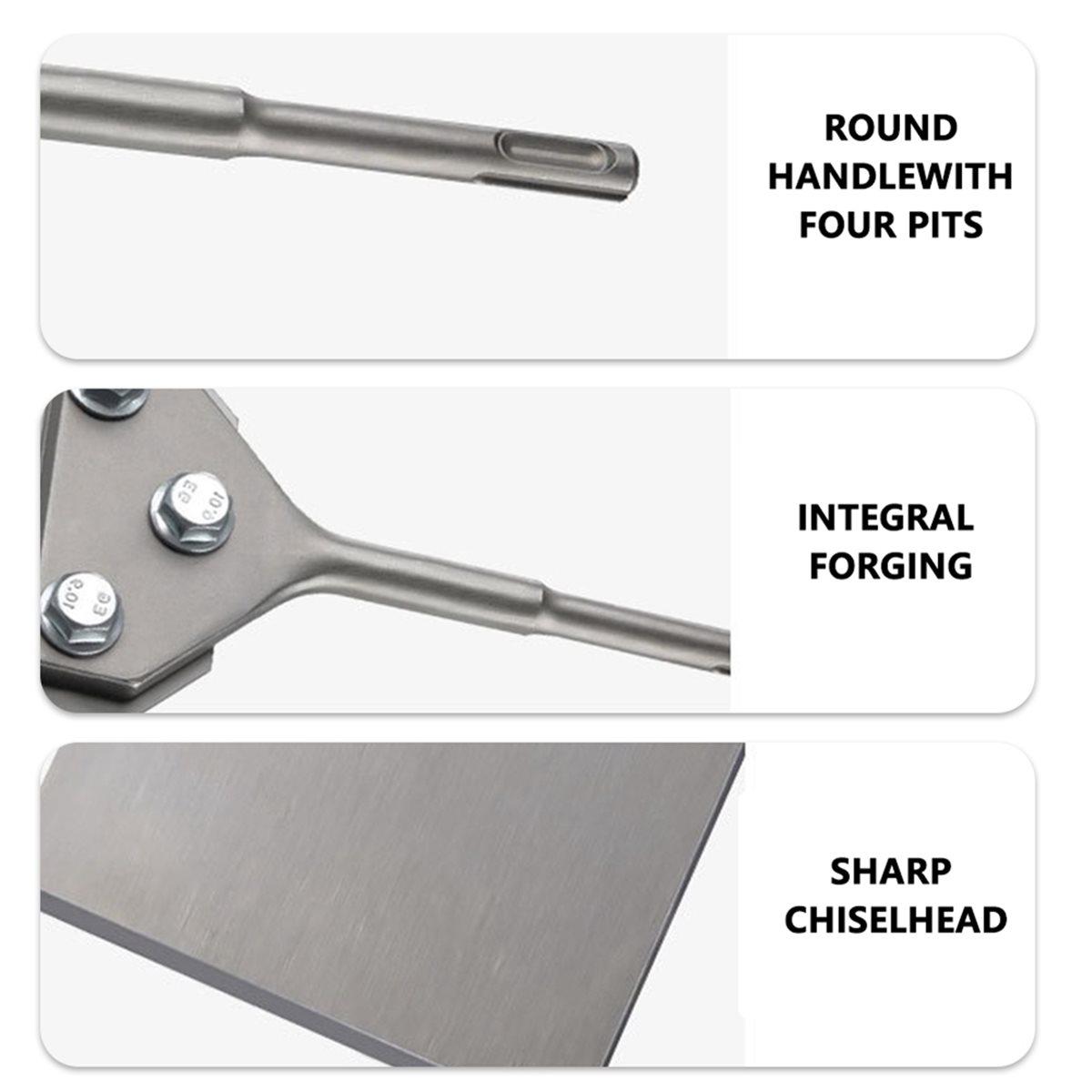 

SDS Plus Rotary Hammer Drill Floor Scraper Tool Kit with 4 Inch Wide Blade for Efficient Masonry Work Power Tool Shovel China Mainland