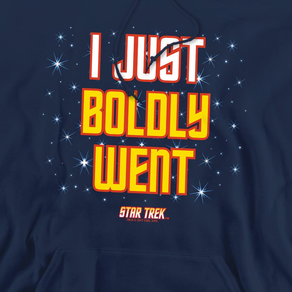 Star Trek Mens Boldly Went Hoodie