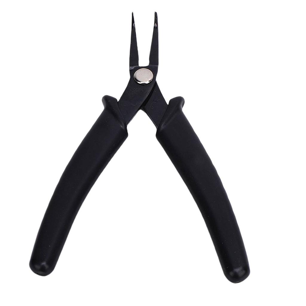 Badminton Racket Stringing Tool 14cm Curved Nose Stringing Pliers Carbon Steel with Ergonomic Handle for Tennis Rackets