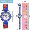 Kids Watch,kids Waterproof Wrist Watch Quartz Movement,3d Cartoon Design,digital Children Watch For 3 Years Old To 11 Years Old Girl Boy
