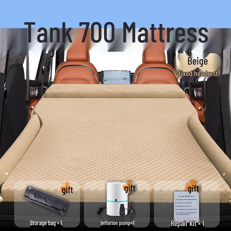 Tank 700 Car Air Mattress: Rear Seat and Trunk Sleeping Pad