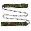 Outdoor Mini Portable Hand Chain Saw Survival 33T Logging Camping Pocket Saw Camouflage