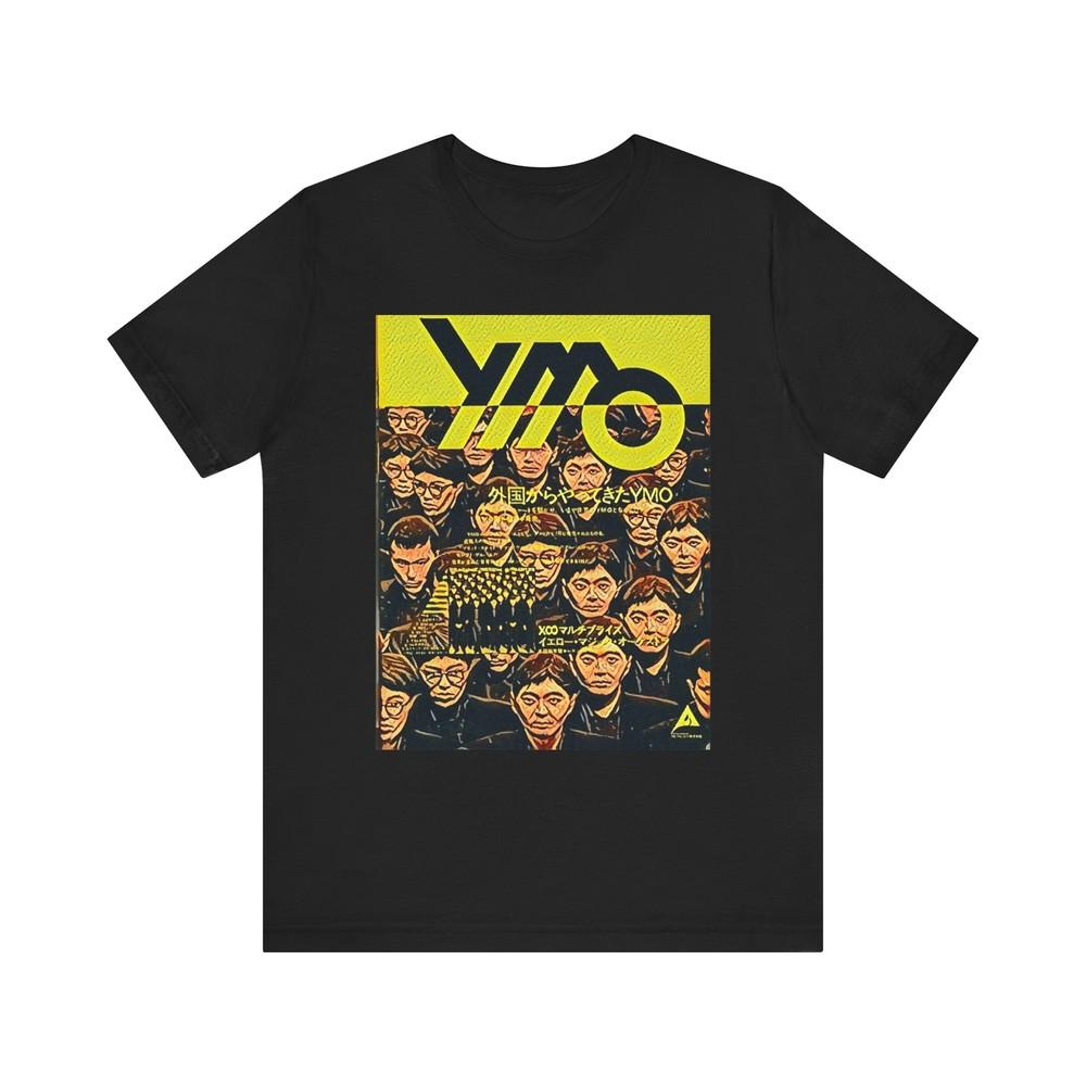 

YMO Yellow Magic Orchestra Графічний принт Арт Унісекс Джерсі Футболка з коротким рукавом НОВА 4XL