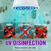 UV Sterilizasyon UVC Ultraviyole Antiseptik Lamba GU10 E27 MR16 5W 72 LED Dezenfeksiyon Işığı Parlak