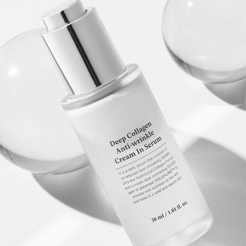 Editor složení Hluboký kolagenový krém-v-sérum proti vráskám – 30 ml
