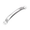Stainless Steel Curved Pull Handle for Kitchen Cabinets, Wardrobe Doors, and Chopping Boards