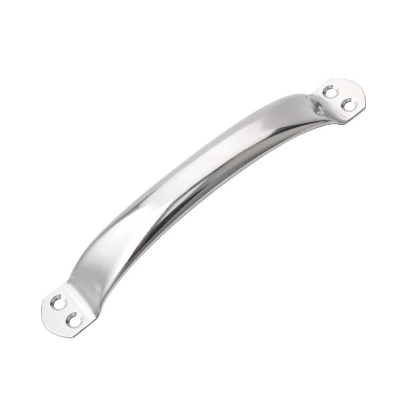 Stainless Steel Curved Pull Handle for Kitchen Cabinets, Wardrobe Doors, and Chopping Boards