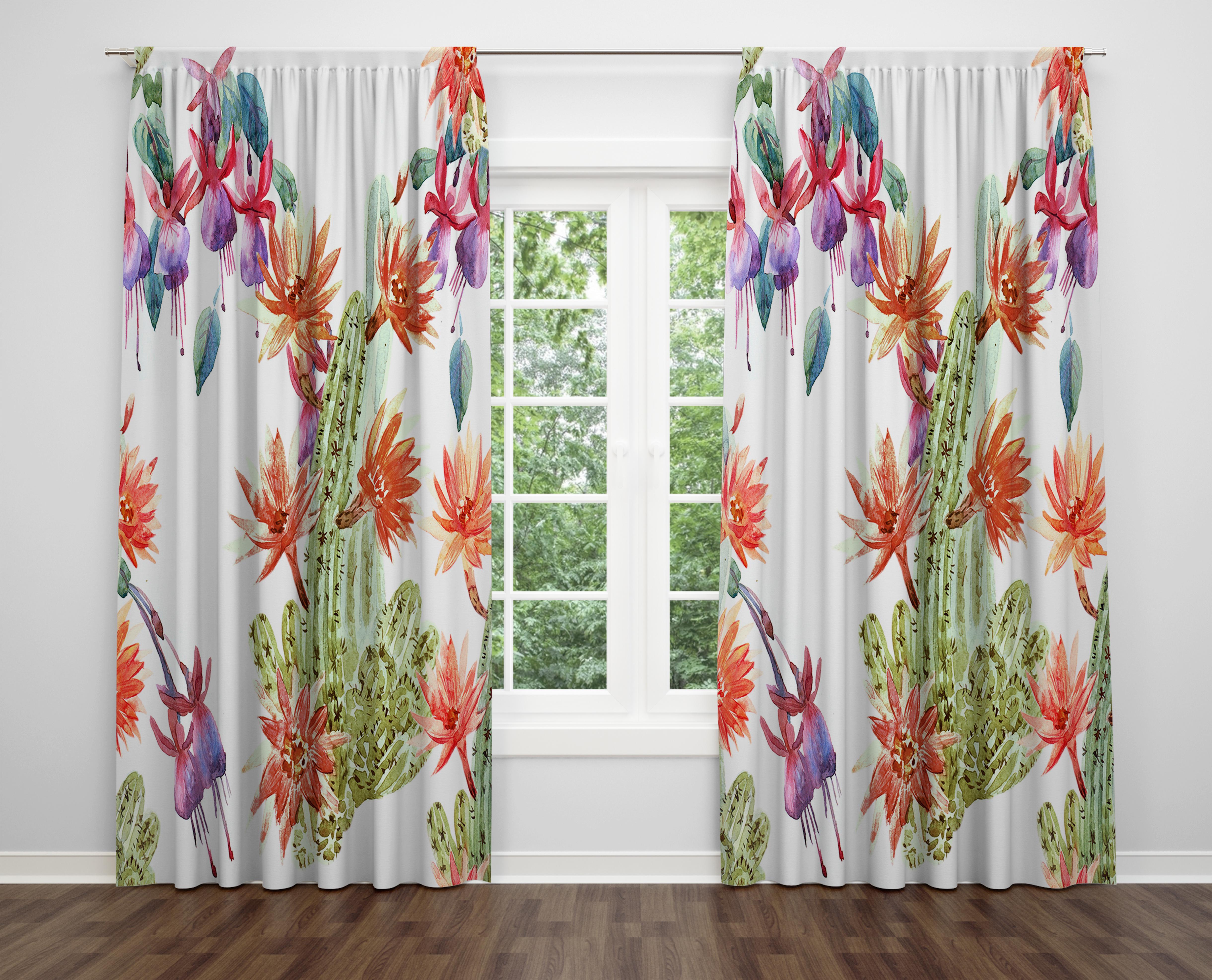 

Декоративний дизайн, високоякісна бавовняна тканина, ви можете вибрати одну або подвійну фіранку з крила 1 piece різнокольоровий