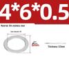 304 Stainless Steel Ultra-Thin Flat Washers - Available in Thickness: 0.1mm, 0.2mm, 0.3mm, 0.5mm