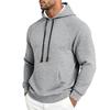 Herren S Europäischer Stil Waffelstrick Kapuzenpullover Langarm
