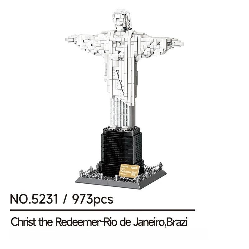 1409PCS CreativeStatue of Liberty-New York America Building Blocks Architecture Construction Bricks Toy Gift