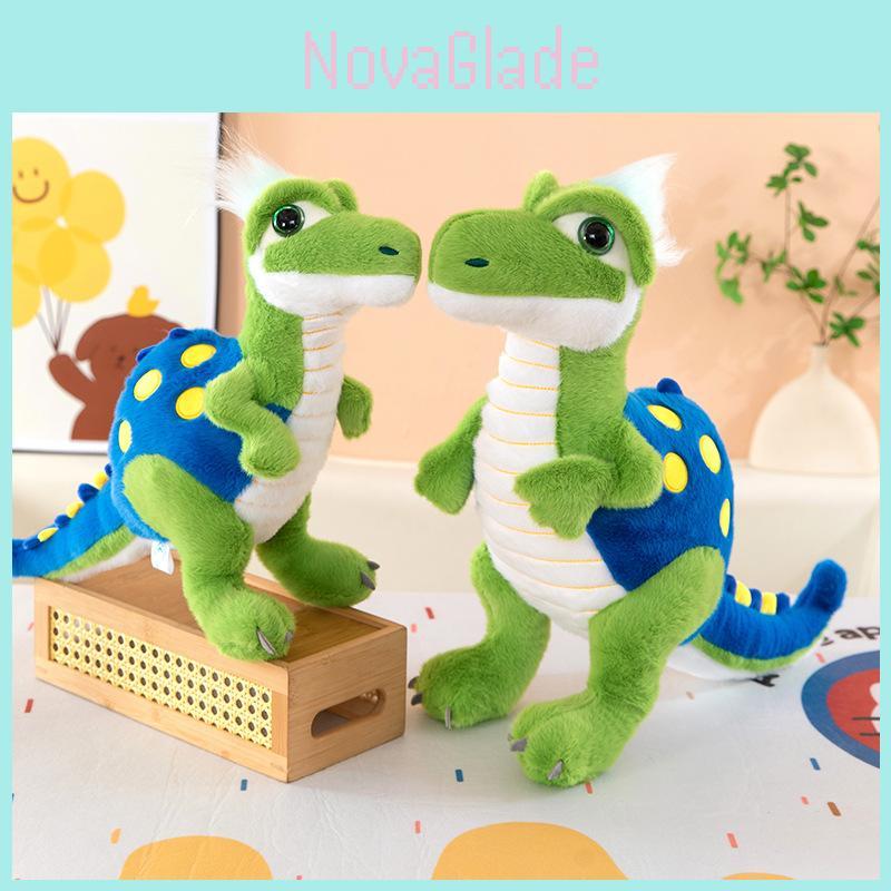 Dinosaur Plush Toy With Short Pile Fabric And Large Eyes For Kids And Collectors