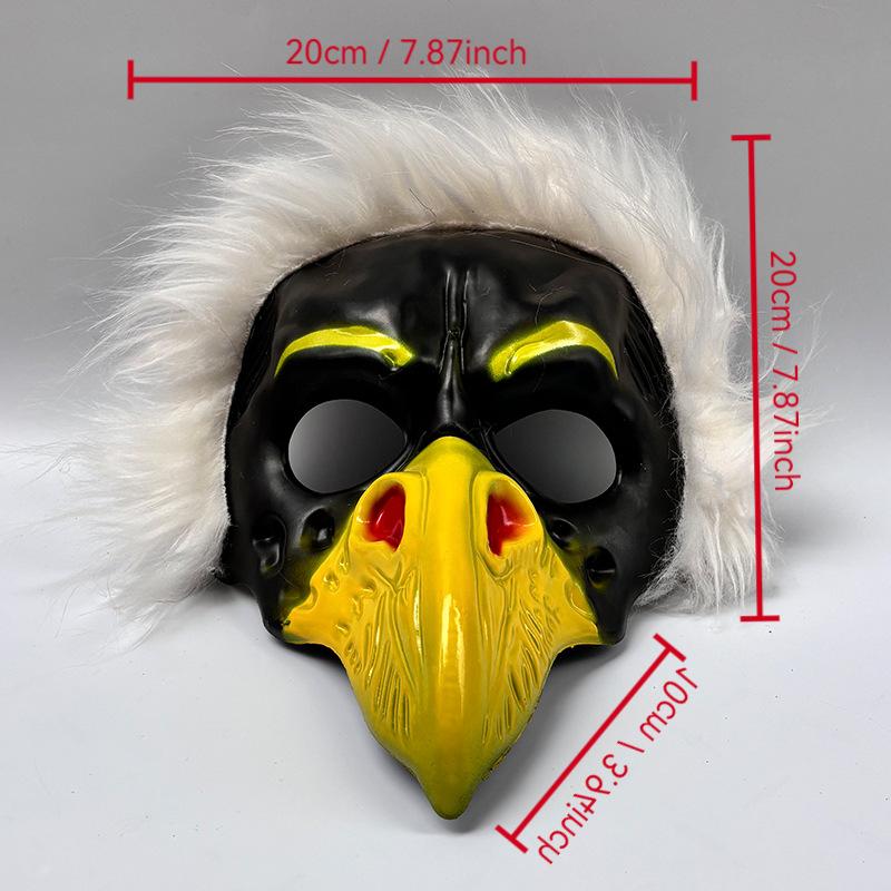 New Halloween Bird Beak Mask, Long Nose Eagle Mask Cosplay Costume Party Dress Up Prop