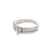 Ponte Vecchio  #9(JP Size) ring K18 white gold Women
