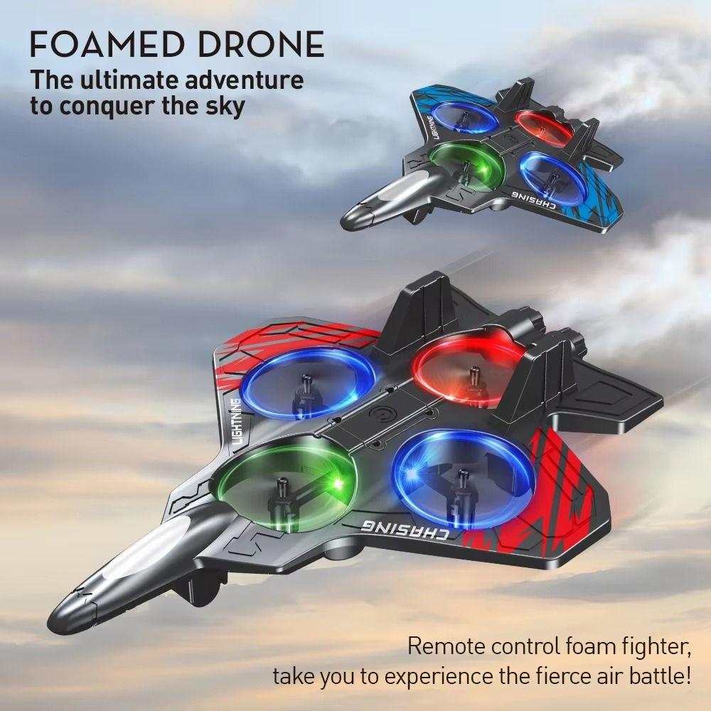 EPP Foam Four Motor Helicopter Toy Rechargeable RC Hobby Jet Plane  Home Decor