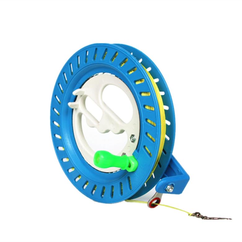 EINEY Kite Flying Reel, Kite String Winder, Kite Wheel with 300m Strong Kite String, Lightweight, Durable, Smooth Operation, Easy Locking Mechanism,