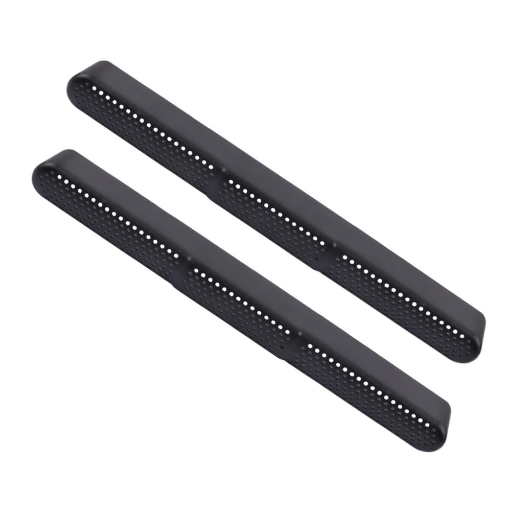 

Крышка воздуховода заднего сиденья Установка защитной крышки воздуховода под сиденьем Защитная решетка воздуховода кондиционера чёрный