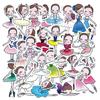 20Pcs Cartoon Ballet Dancing Girls Stickers DIY Phone Laptop Luggage Skateboard Graffiti Decals Fun for Kid Toy Random Style