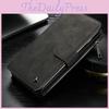 Leather Wallet Phone Case For Iphone 5s With Antifall Protection And Chain Loop