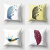 45X45Cm Feather Pillowcase Bohemia Dreamcatcher Polyester Cushion Cover Sofa Living Room Car Waist Pillow Cases Home Decoration