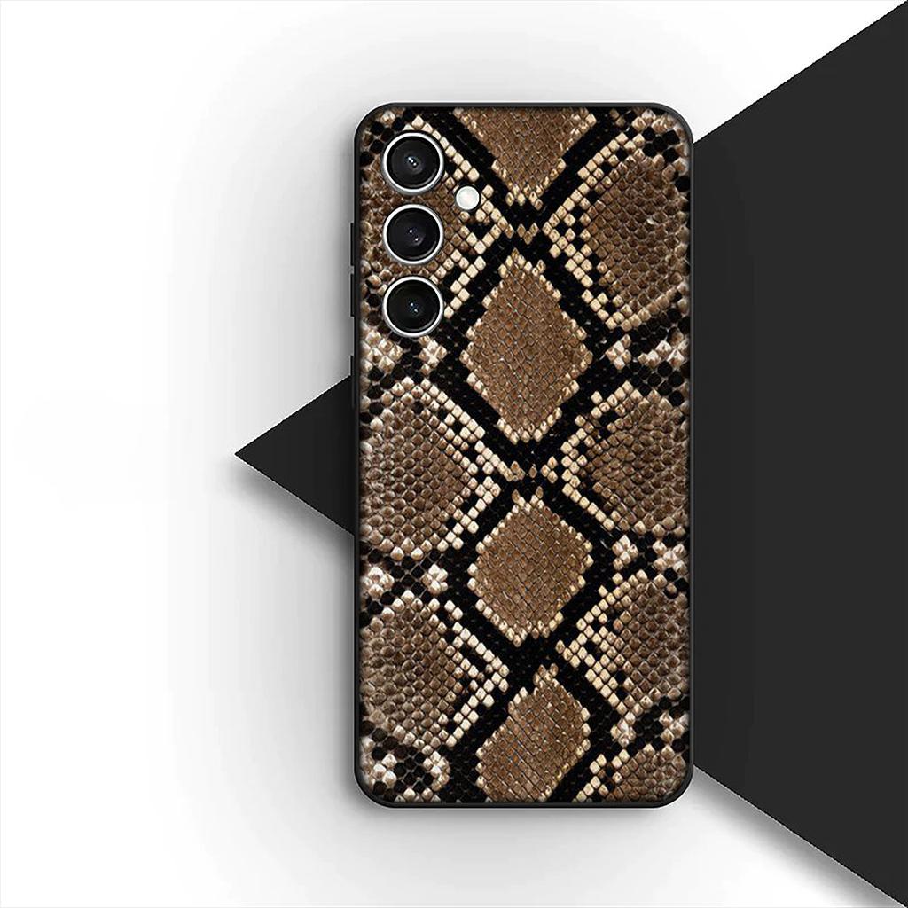 Skyddsfodral för Apple iPhone 17 Pro XS Max Air 6 7 8 Plus 5 + SE 2022 SE2 16E Fodral Mobilskal Ko-mönster Leopard Orm