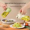 Transparent Dual-Use Lead-Free Glass Oil Bottle with Precise Leak-Proof Spray and Pour Functions