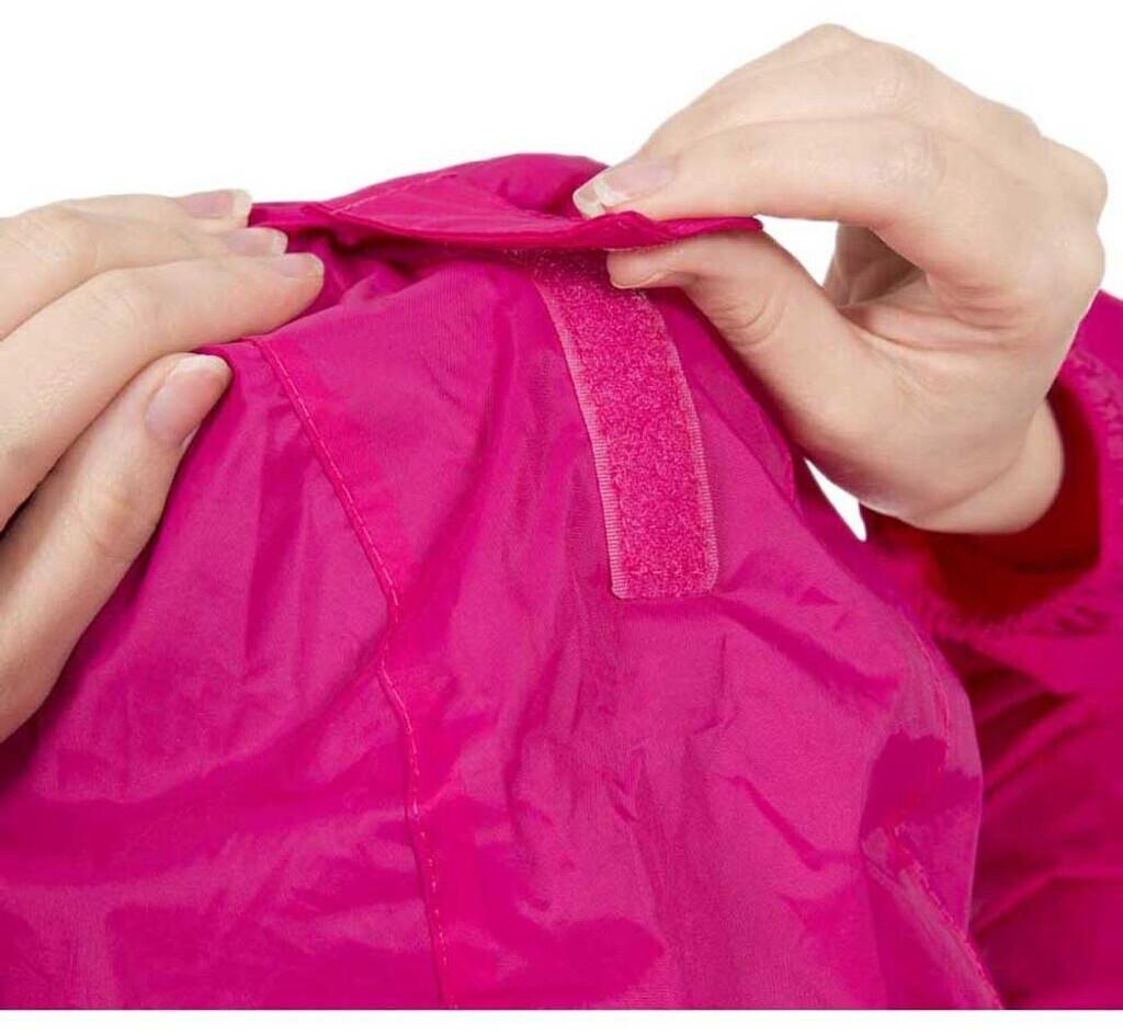 Trespass Qikpac Packaway Rain Jacket Pink