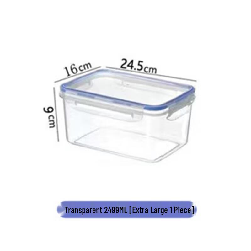 Plastikowy zestaw pojemników do przechowywania żywności, nadający się do kuchenki mikrofalowej