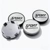 4pcs 54MM 49MM Car Wheel Center Caps With Sport Edition Logo Emblem Wheel Hubcaps Hub Center Dust Cover Replace Car Accessories