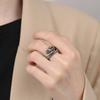 New 925 Silver Ring Vintage Dragon High Quality For Women Men Wedding Fine Jewelry Accessories Party Gift