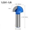 High Quality Carpentry DIY Tools Router Bit Milling Cutter Two Flutes 12.7mm Shank For Woodworking Milling Tools