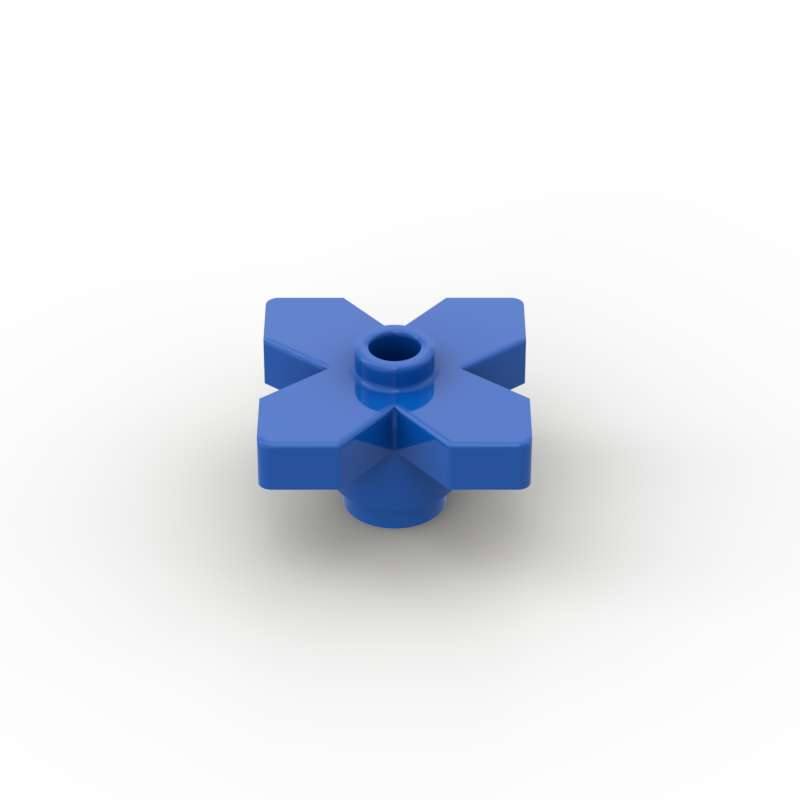 MOC 10PCS 4727 Plant Flower Building Blocks Kit 2x2 Angular Leaves Decoration Bricks Particle Toys For Children Birthday Gifts