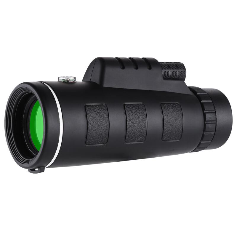 miflame 40X60 Monocular Telescope with Compass & Phone Clip Tripod Kit