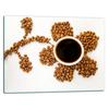 Glass Board Cutting Board 52X40 Coffee