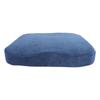 Memory Foam Seat Cushion Ergonomic W Shaped Comfortable Velvet Thicken Chair Cushion for Long Sittin
