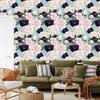 Roses wallpaper in muted colors for the living room and bedroom 50x1000