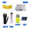Auto UV-Farbstoff Klimaanlage Lecktest Reparatur Fluoreszierende Werkzeuge Kit Auto Klimaanlage A/C System Lecktest Detektor Kit